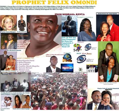 Prophet Felix Omondi, Hon Kivumbi Earnest Benjamin Ministering at Ps Rebecca Majwega57