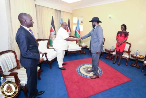HTP VP-Africa Frnaklin Mondo Mugisha Meets with South Sudanese President Salvar Kiir (2 (5)
